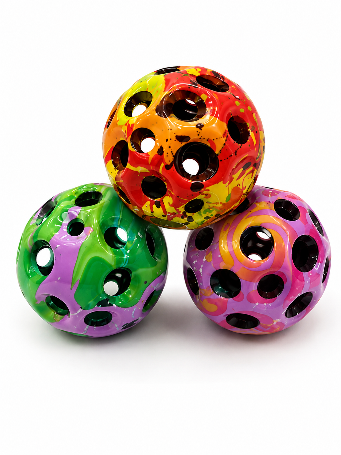 Colourful Hollow Practice Ball