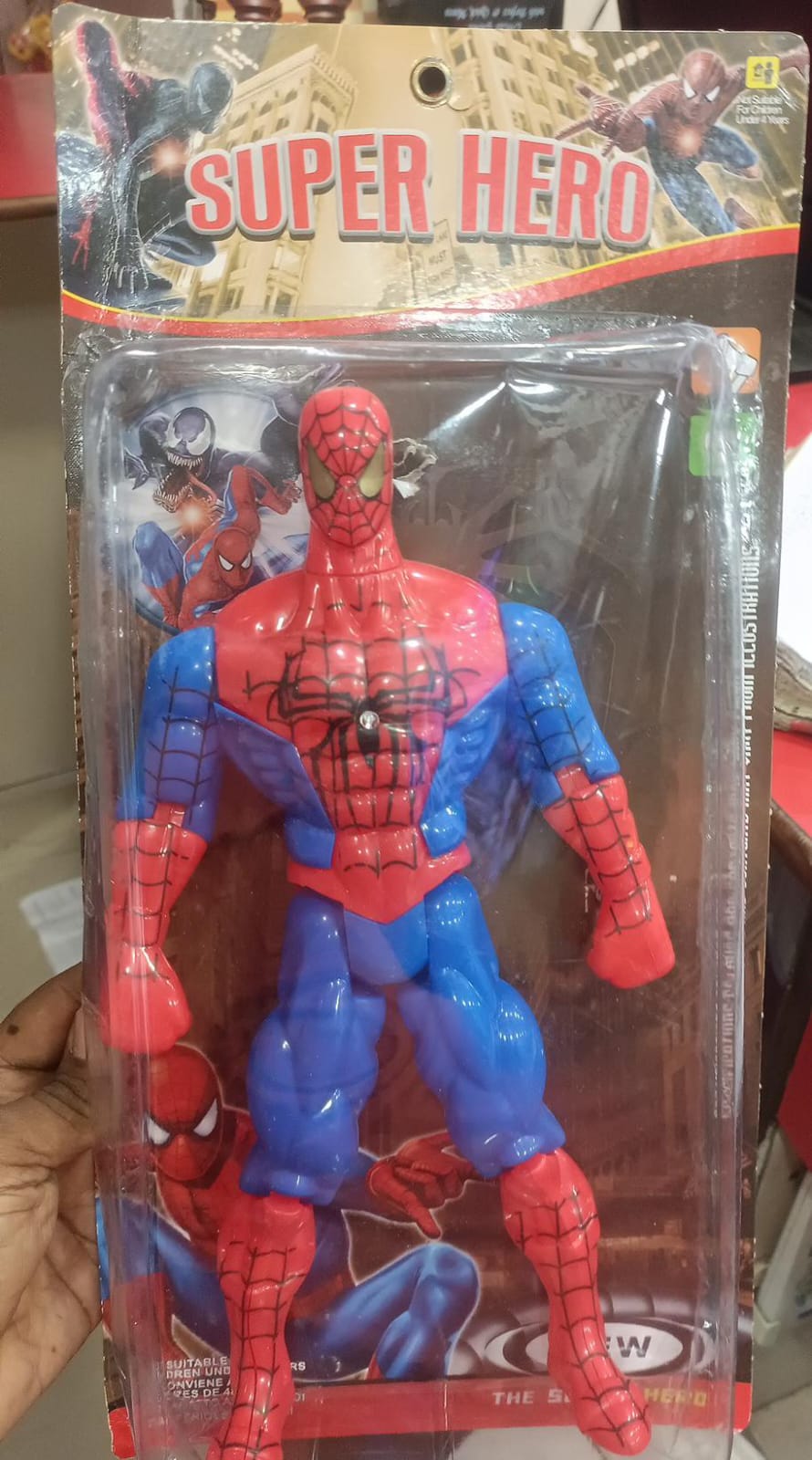 Super Hero Spider-Man Action Figure Toy for Kids