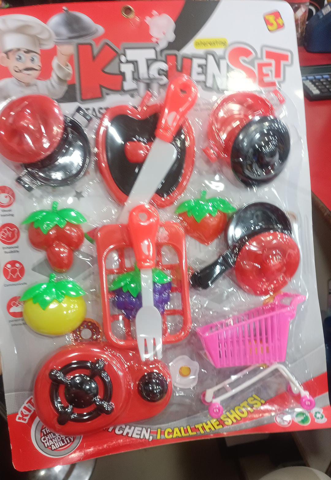 Kids Kitchen Cooking Set Toy