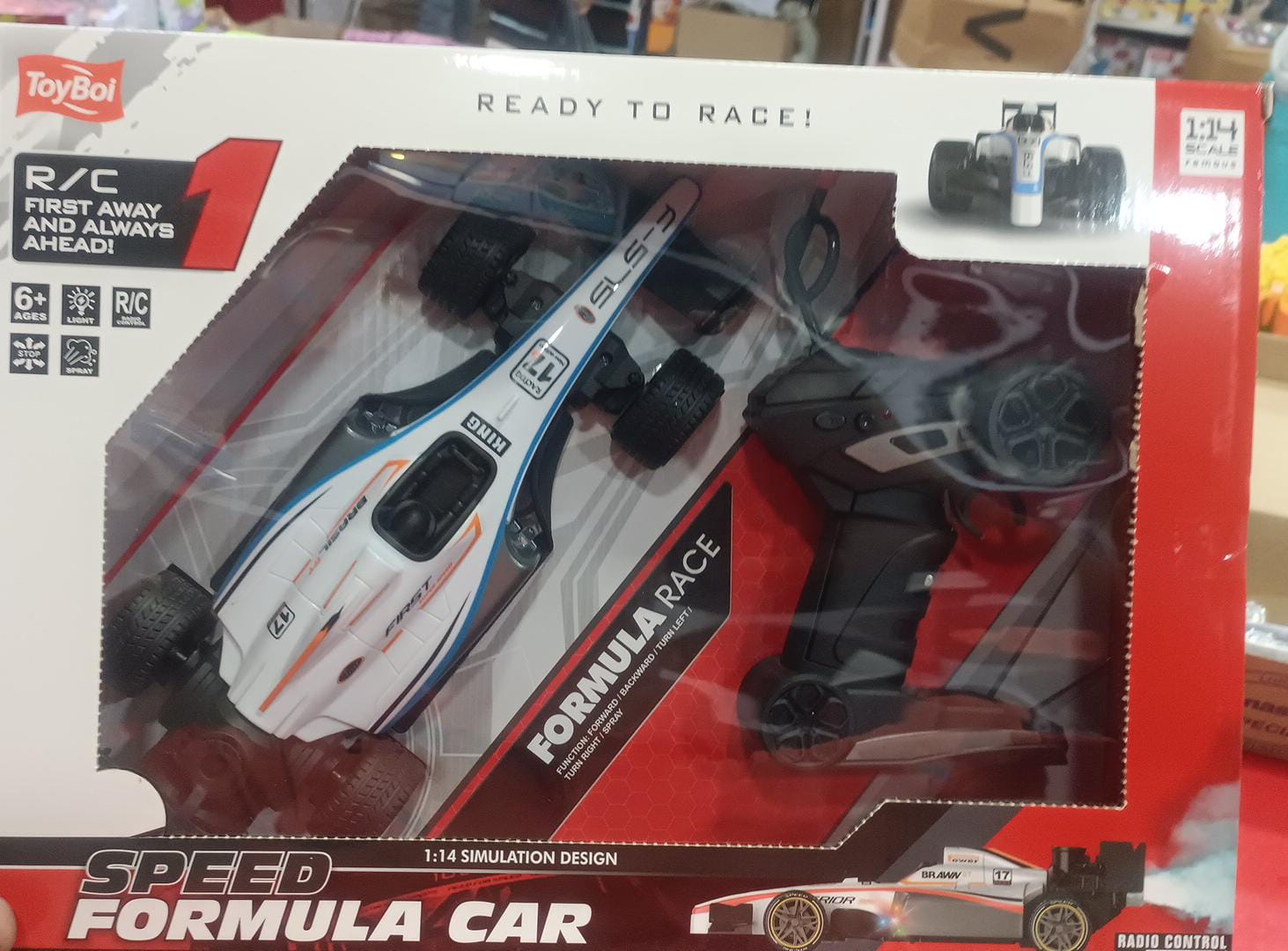 ToyBoi R/C Speed Formula Racing Car