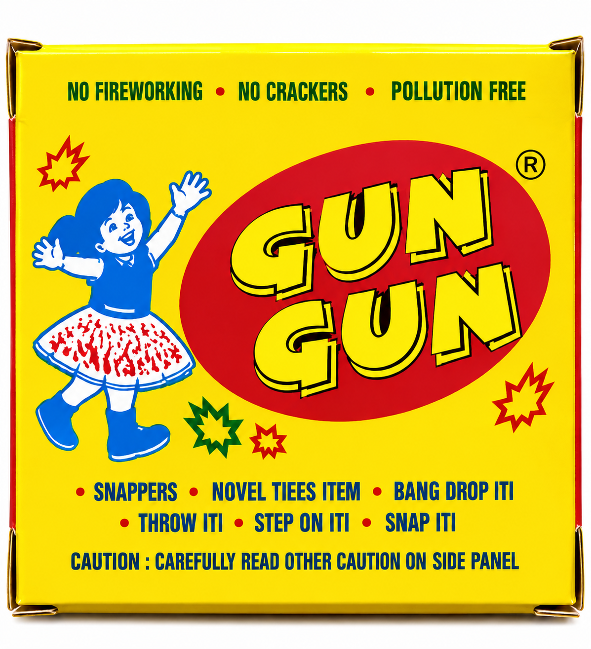 Gun Gun Colorful Cracker